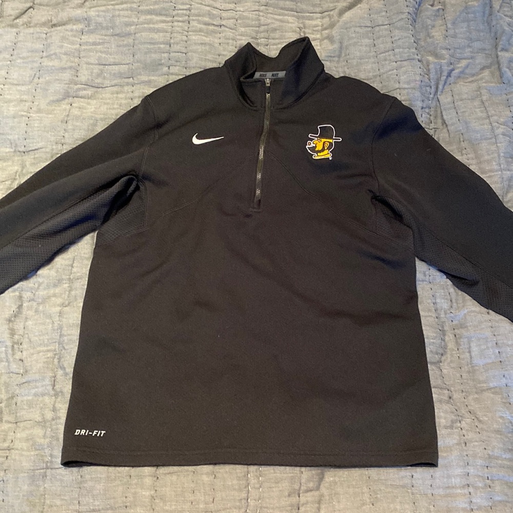Nike Dri-Fit 3/4 Zip Appalachian State Yosef Men’s Sz Medium